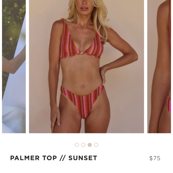 SOLD OUT Sivan Ayla Tanlines Bikini - top + bottom - Picture 1 of 3